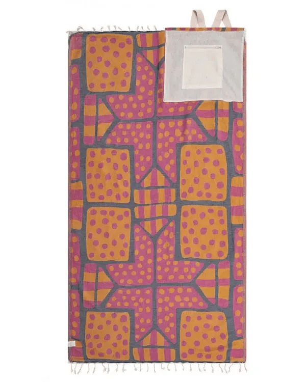 ⏰2026 HOT SALE 49% OFF - 🏖️2-in-1 Convertible Towel & Backpack with Inner Zip Pocket & Sand-Repelling Fabric