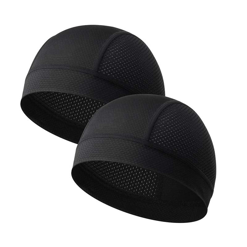 🧢  Breathable Skull Cap | Lightweight Sweat-Wicking Head Wrap