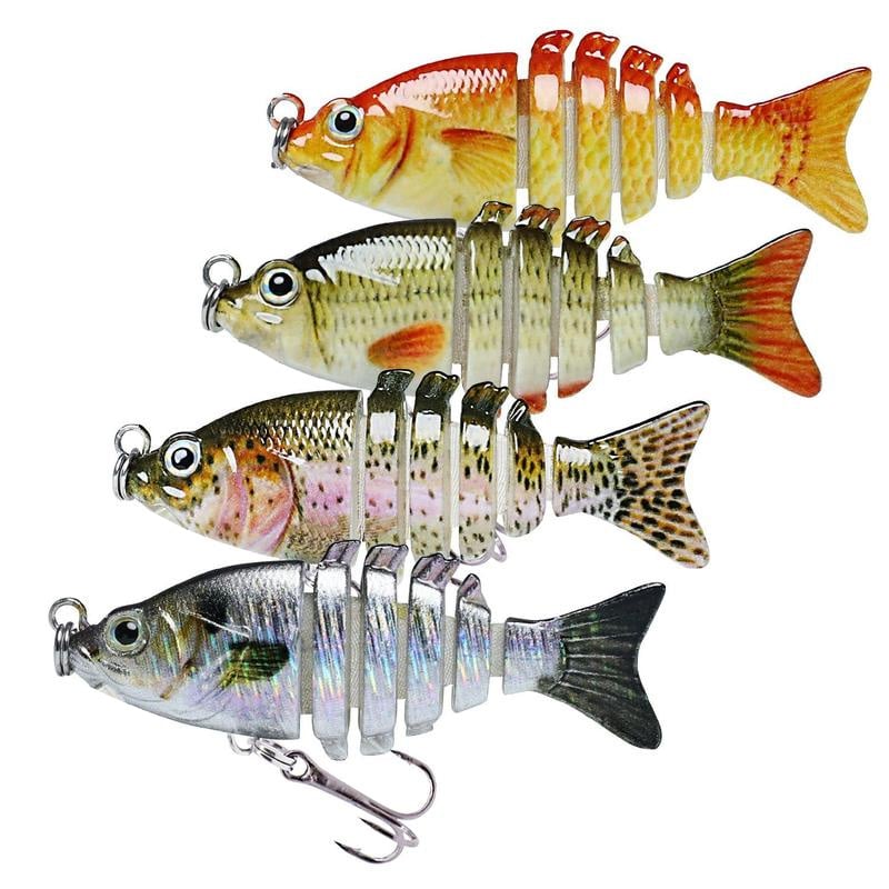 Lifelike Fishing Lures for Freshwater and Saltwate