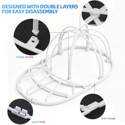 PP Hat Washer Cage with Adjustable Shaper