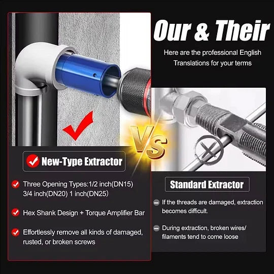 3-in-1 Pipe & Valve Extractor 🔧
