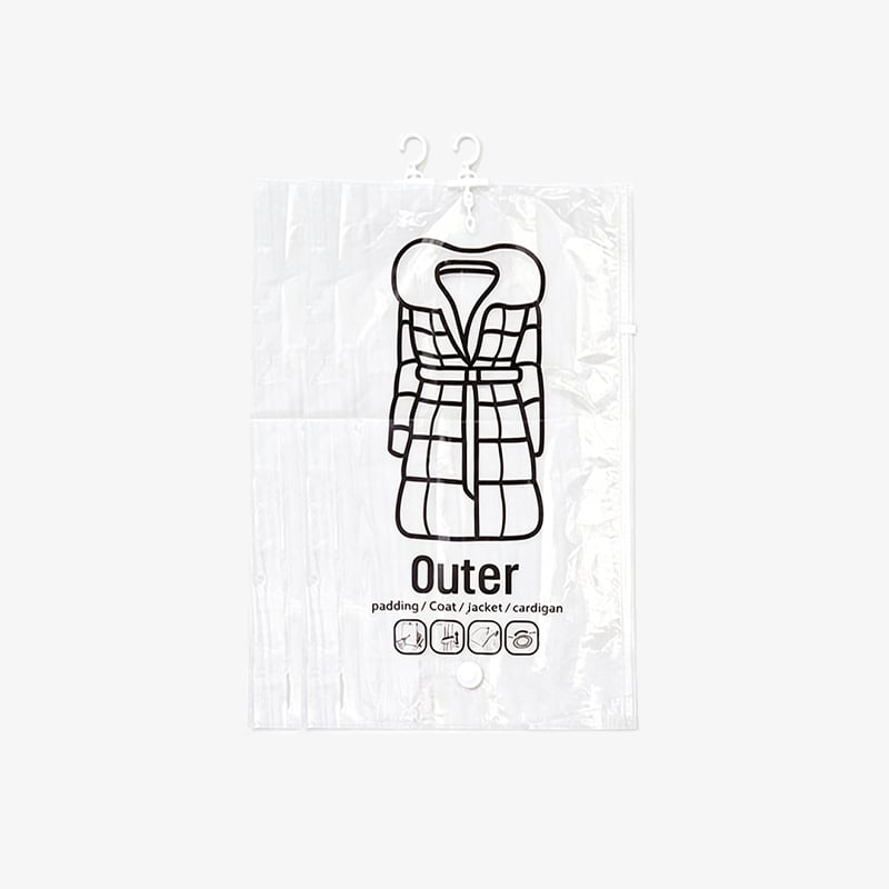 Hanging Vacuum Storage Bags – Save 75% Closet Space, No Folding Needed