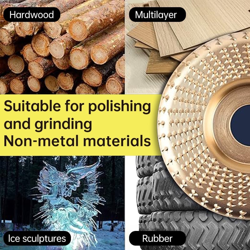 ⚒️Heavy-Duty Wood Carving Disc Set (3PCS)