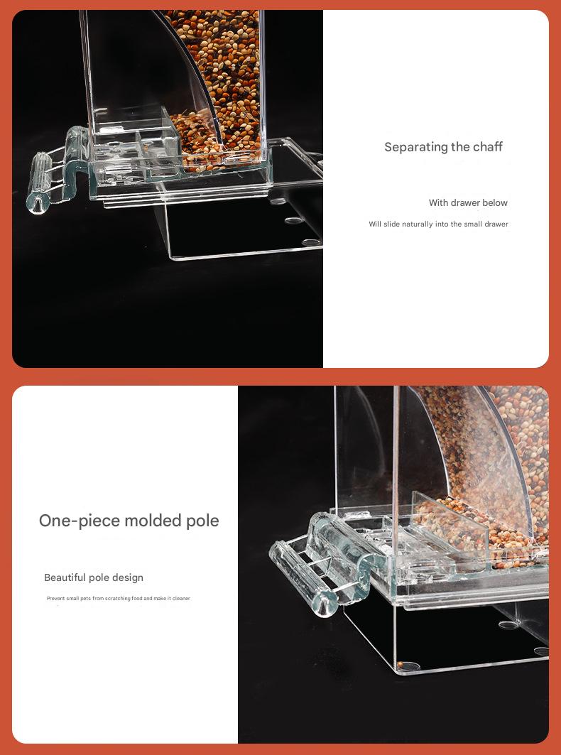 🔥No Mess Automatic Bird Feeder