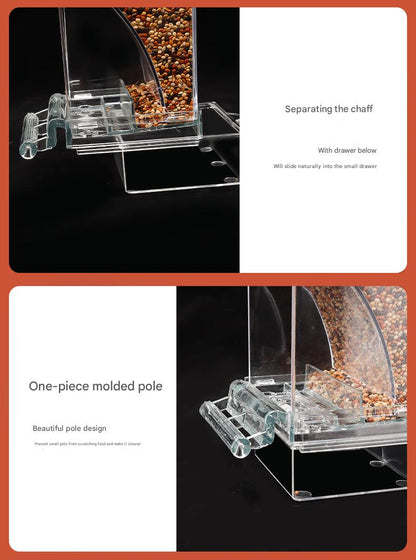 🔥No Mess Automatic Bird Feeder
