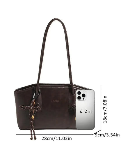 💖2026 Women's Elegant Solid Color Shoulder Bag
