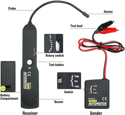 Dailyardtool®  EM415 Automotive Electrical Open & Short Finder Circuit Tester