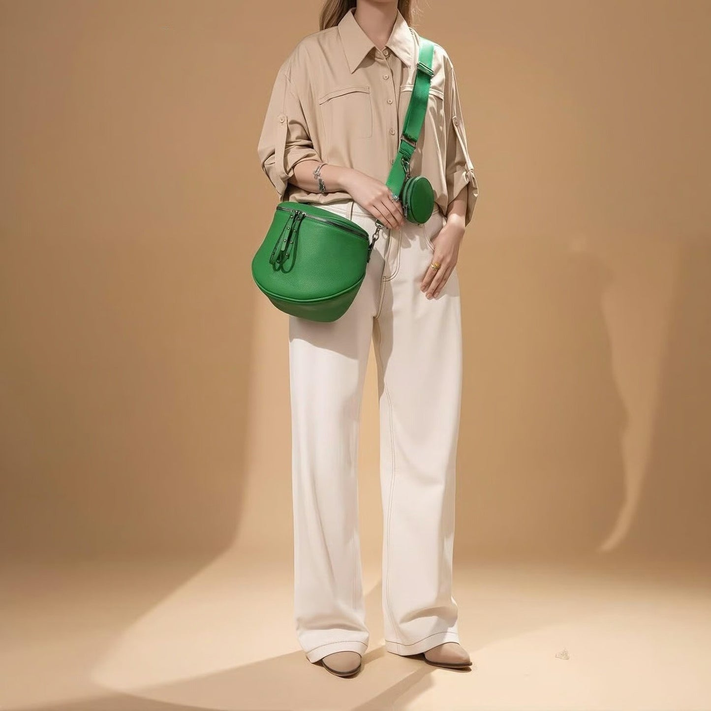 Large Fanny Pack Crossbody Sling Bags👜