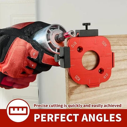Dailyardtool® The Ultimate Cutting Template: Achieve Accurate Angles and Arcs with Ease