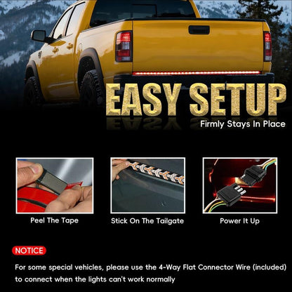 Dailyardtool® LED Tailgate Light Bar Strip