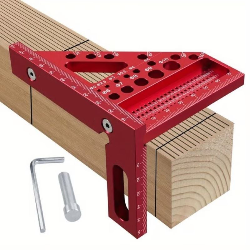 Dailyardtool® 3D Multi-angle Carpenter Square Scriber