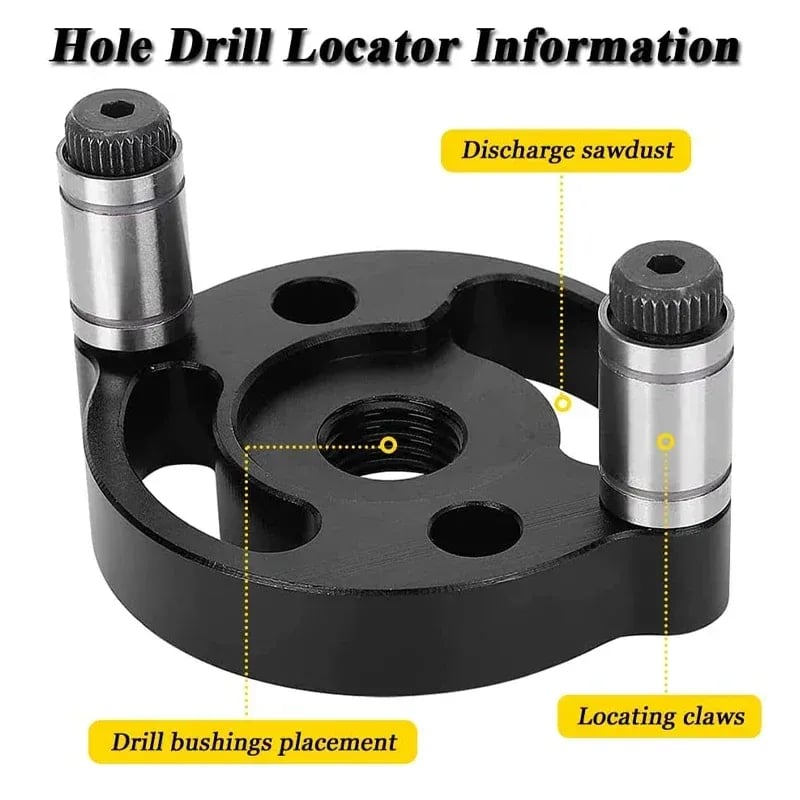 Dailyardtool® Precise Drill Guide for Woodworking Holes
