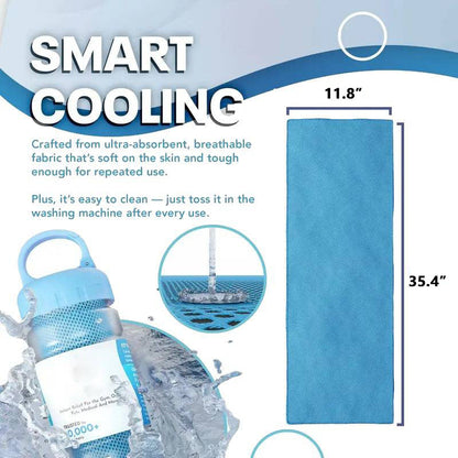 ❄️ Instant Cooling Towel – Quick Dry Sports Towel for Gym, Travel & Outdoor Activities