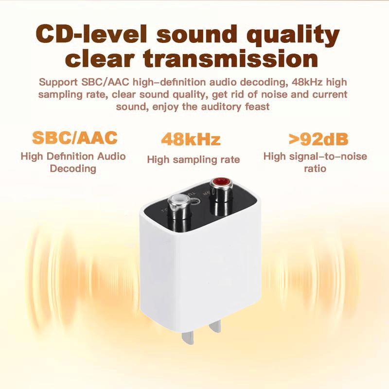 💕😍Bluetooth 5.3 Receiver – Upgrade Old Speakers to Wireless Audio