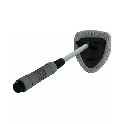 🔥Microfiber Car Windshield Cleaning Tool with Extendable Handle