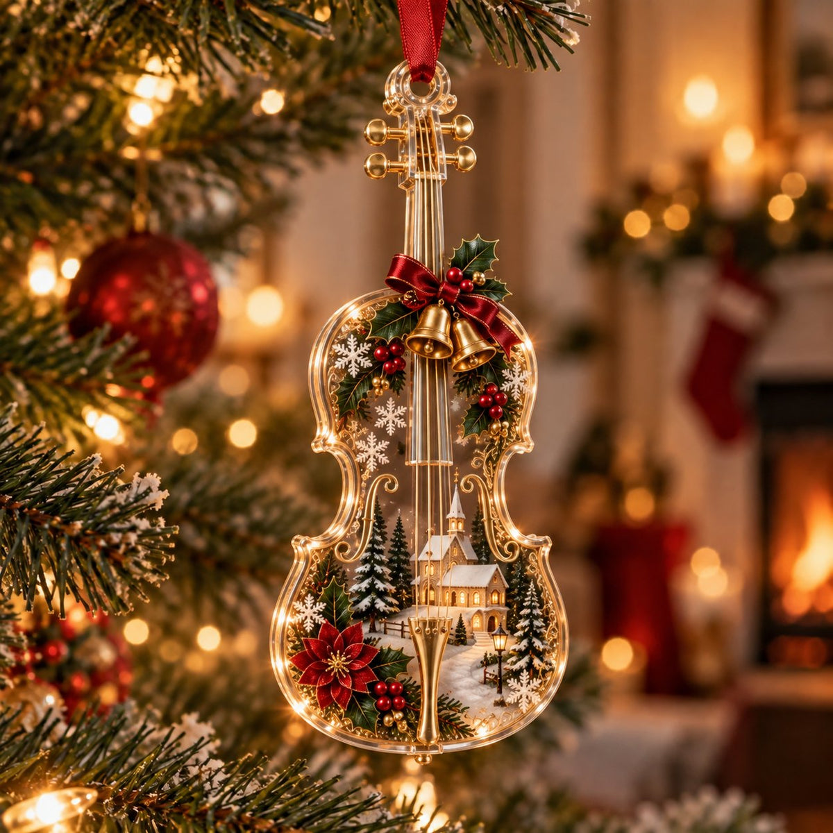 🔥Last Day 40% OFF - 🎄🎶 Christmas Melody Ornament