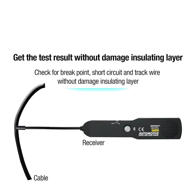 Dailyardtool®  EM415 Automotive Electrical Open & Short Finder Circuit Tester