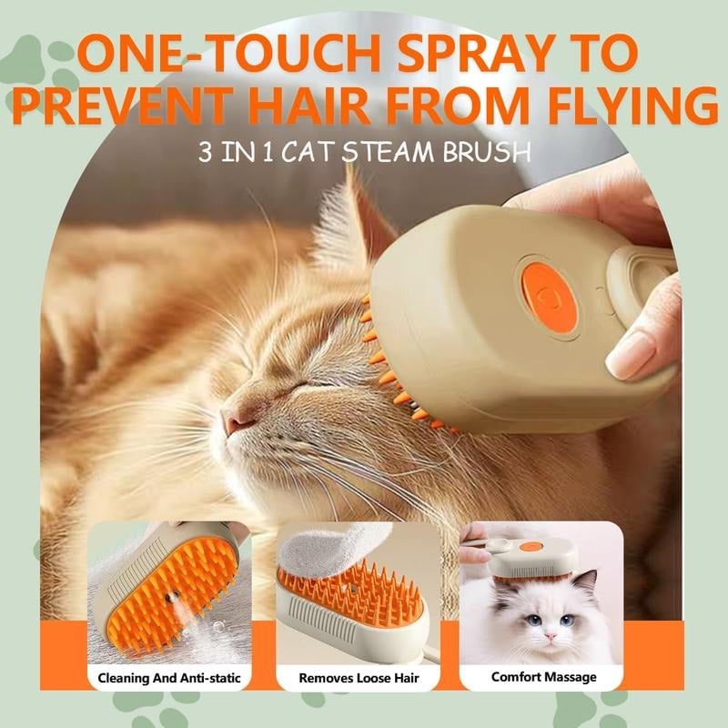 Pet Steam Brush