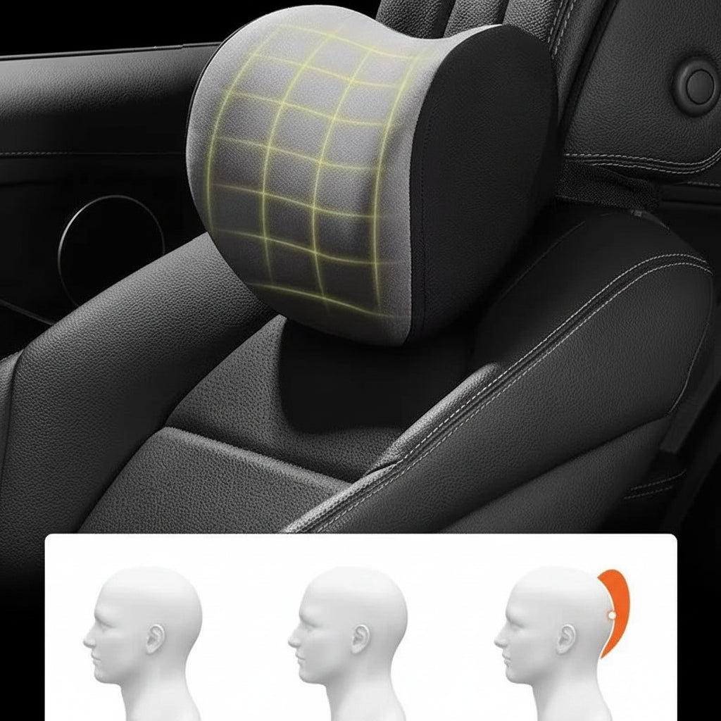 Car Headrest Neck and Waist Pillow🚗🛋️