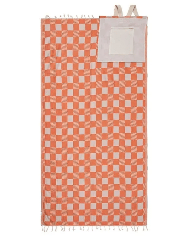 ⏰2026 HOT SALE 49% OFF - 🏖️2-in-1 Convertible Towel & Backpack with Inner Zip Pocket & Sand-Repelling Fabric