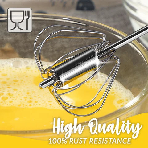 Stainless Steel Semi-Automatic Whisk 🥣
