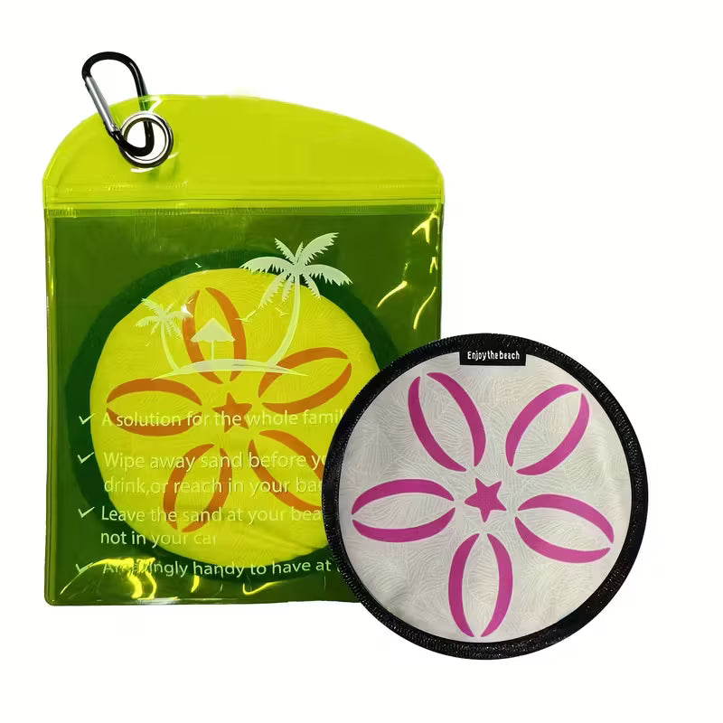 🏖️Beach Sand Remover Powder Bag – Talc-Free Natural Beach Essential