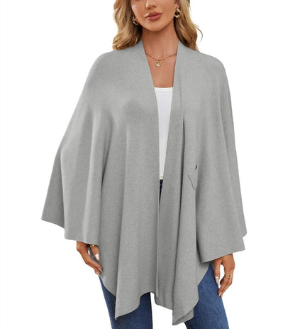 🔥Elegant Shawl Wraps Soft Open Front Poncho Shawl Wraps
