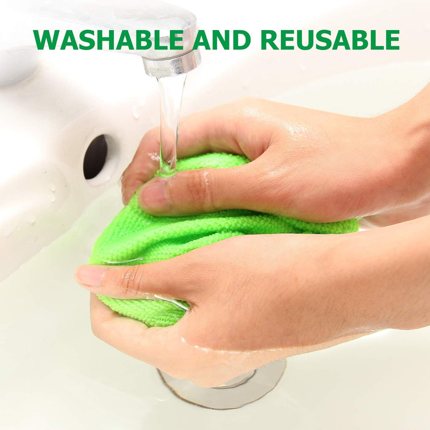 🔥Windshield Cleaning Tool——With 4 Free Microfiber Pads and 1 Fog-Proof Agent