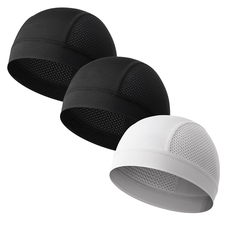🧢  Breathable Skull Cap | Lightweight Sweat-Wicking Head Wrap