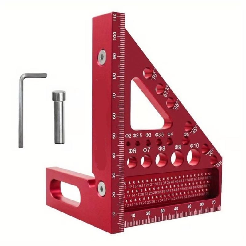 Dailyardtool® 3D Multi-angle Carpenter Square Scriber