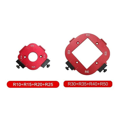Dailyardtool® The Ultimate Cutting Template: Achieve Accurate Angles and Arcs with Ease