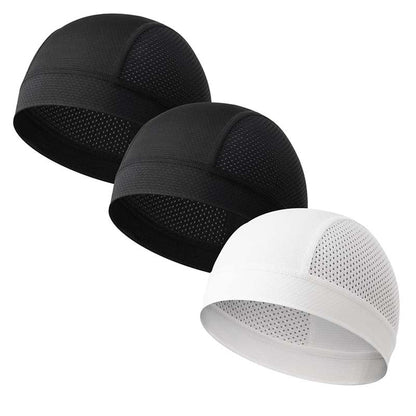 🧢  Breathable Skull Cap | Lightweight Sweat-Wicking Head Wrap