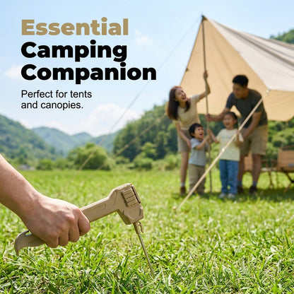 🔨🏕️Multifunctional Camping Hammer & Tent Stake Puller✨