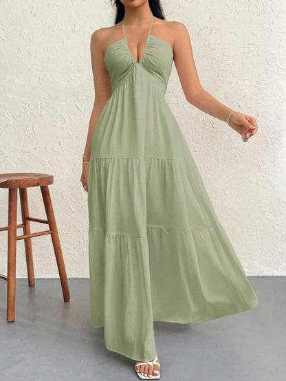 🏆SUMMER SALE 💥Women's Casual Basic Loose Fit Sleeveless Dress