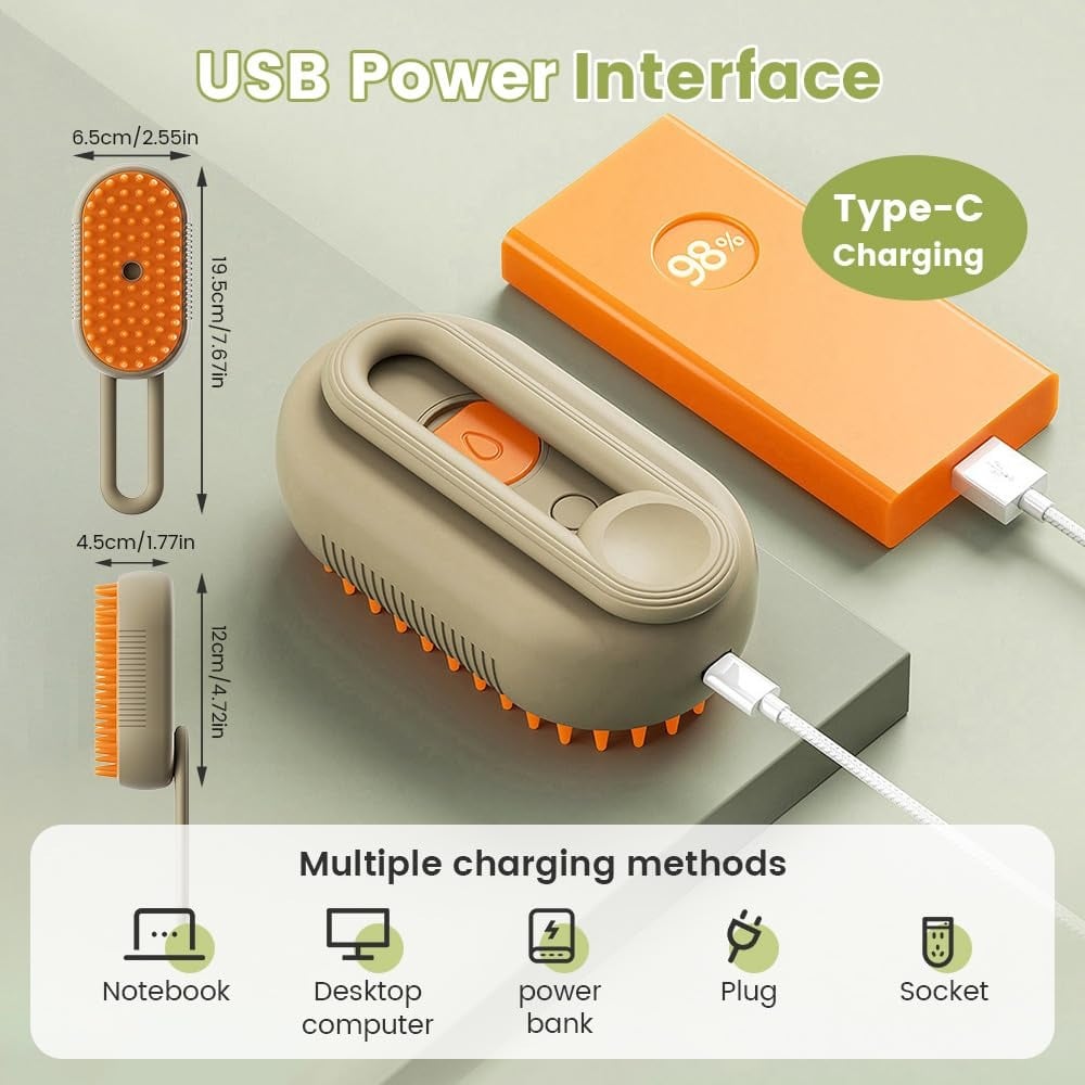 Pet Steam Brush
