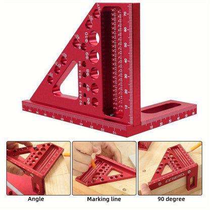 Dailyardtool® 3D Multi-angle Carpenter Square Scriber
