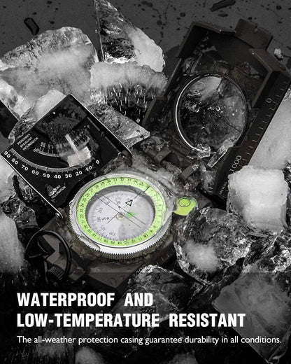 Dailyardtool® Multifunctional Military Aiming Navigation Compass Compass