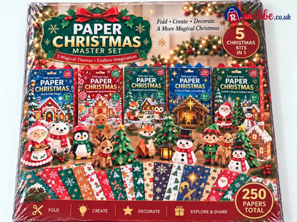 🧘Relaxing & Beginner-Friendly- 3D DIY Paper Christmas(💕Step-by-Step Guide Included) - All Collections