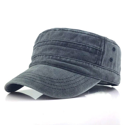 📢📢30% OFF⏰ Flat-Top Duckbill Cap – Fashionable, Breathable, Distressed