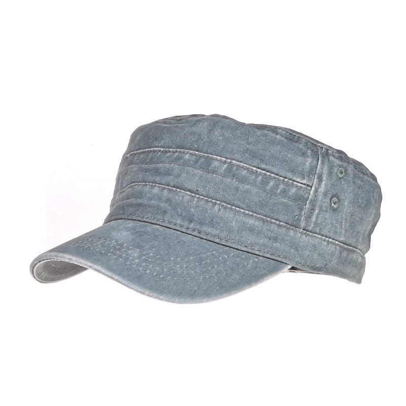 📢📢30% OFF⏰ Flat-Top Duckbill Cap – Fashionable, Breathable, Distressed