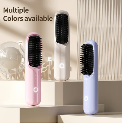 📢📢40% OFF !! ⏰ USB Cordless Hair Straightener – Ion Smoothing, Mini, 30-Min Runtime ✨