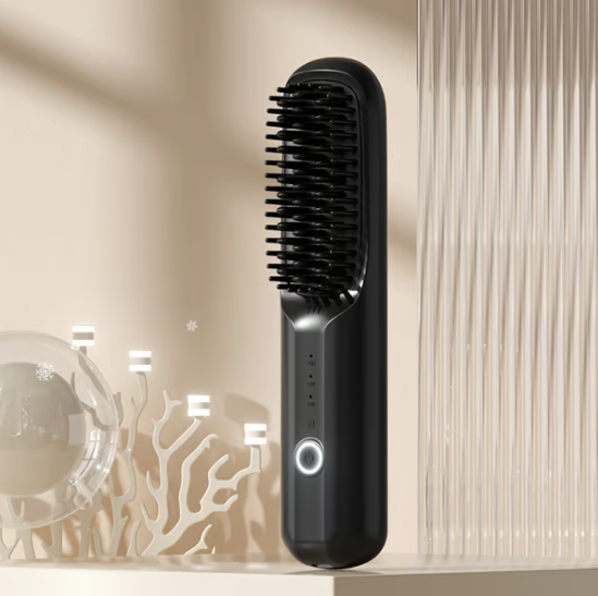 📢📢40% OFF !! ⏰ USB Cordless Hair Straightener – Ion Smoothing, Mini, 30-Min Runtime ✨