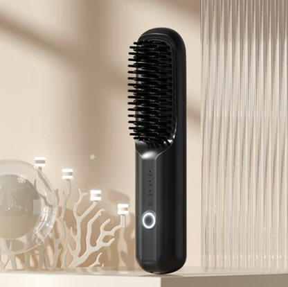 📢📢40% OFF !! ⏰ USB Cordless Hair Straightener – Ion Smoothing, Mini, 30-Min Runtime ✨