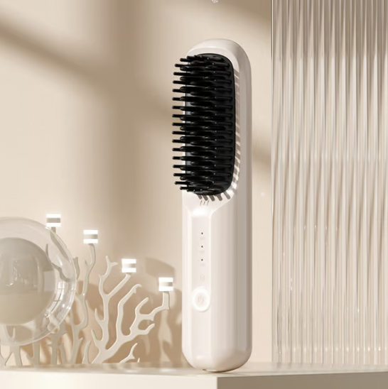 📢📢40% OFF !! ⏰ USB Cordless Hair Straightener – Ion Smoothing, Mini, 30-Min Runtime ✨