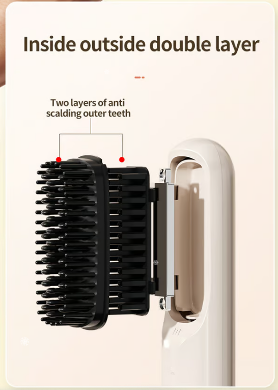 📢📢40% OFF !! ⏰ USB Cordless Hair Straightener – Ion Smoothing, Mini, 30-Min Runtime ✨
