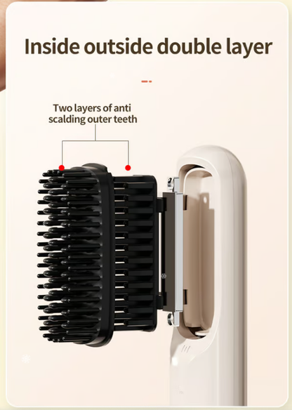 📢📢40% OFF !! ⏰ USB Cordless Hair Straightener – Ion Smoothing, Mini, 30-Min Runtime ✨