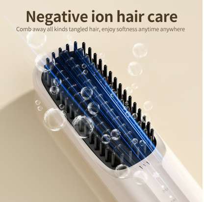 📢📢40% OFF !! ⏰ USB Cordless Hair Straightener – Ion Smoothing, Mini, 30-Min Runtime ✨