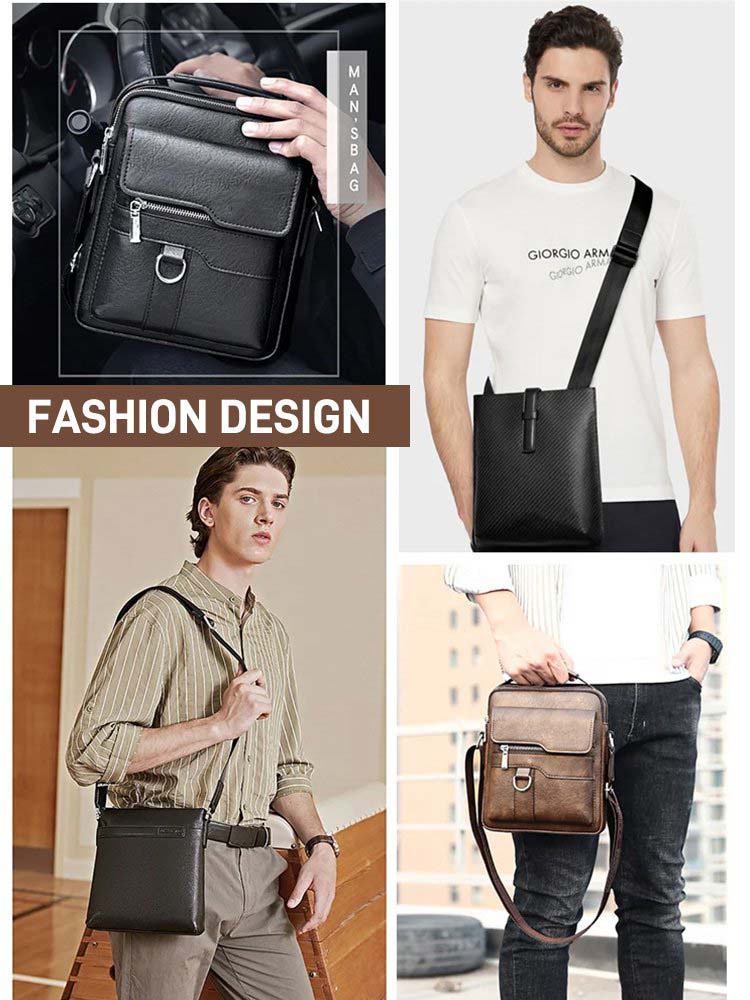 💼  Business Casual Crossbody Bag – Practical, Stylish, Water-Resistant ✨