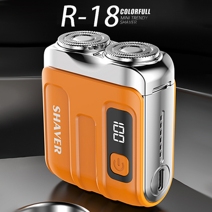 ⚡ LIMITED-TIME 30% OFF! 💥 Portable Mini Men's Electric Shaver – AI Beard Sensing, Magnetic Head, Fast Charge ✨