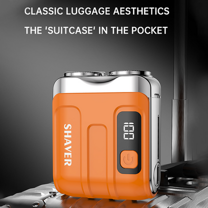 ⚡ LIMITED-TIME 30% OFF! 💥 Portable Mini Men's Electric Shaver – AI Beard Sensing, Magnetic Head, Fast Charge ✨